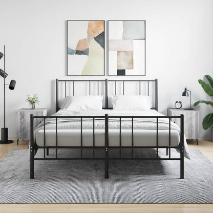 Nachttische 2 Stk. Grau Sonoma 40x40x50 cm Holzwerkstoff - Pazzar.ch