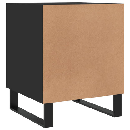 Nachttische 2 Stk. Schwarz 40x40x50 cm Holzwerkstoff - Pazzar.ch