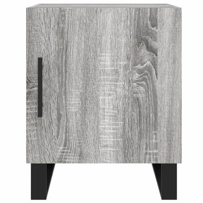 Nachttisch Grau Sonoma 40x40x50 cm Holzwerkstoff - Pazzar.ch