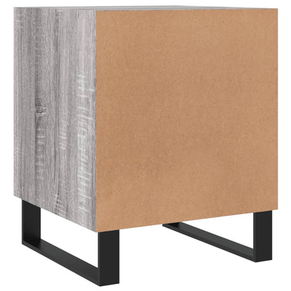 Nachttisch Grau Sonoma 40x40x50 cm Holzwerkstoff - Pazzar.ch