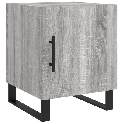 Nachttische 2 Stk. Grau Sonoma 40x40x50 cm Holzwerkstoff - Pazzar.ch