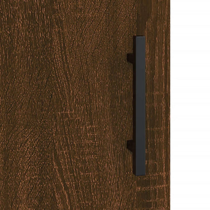 Nachttische 2 Stk. Braun Eichen-Optik 40x40x50 cm Holzwerkstoff - Pazzar.ch