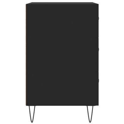 Nachttisch Schwarz 40x40x66 cm Holzwerkstoff - Pazzar.ch