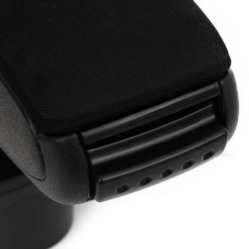 Auto-Armlehne Schwarz 13x36x(30-46) cm ABS - Pazzar.ch