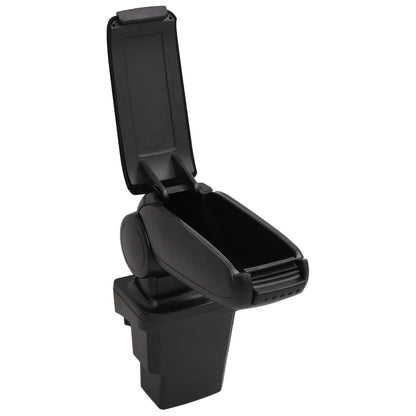 Auto-Armlehne Schwarz 17x32x(37-53) cm ABS - Pazzar.ch