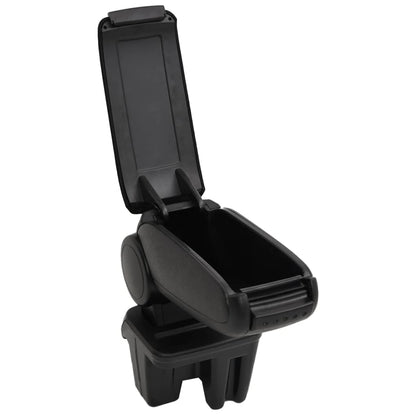 Auto-Armlehne Schwarz 15x31x(28-44) cm ABS - Pazzar.ch