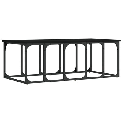 Couchtisch Schwarz 100x50x35,5 cm Holzwerkstoff - Pazzar.ch