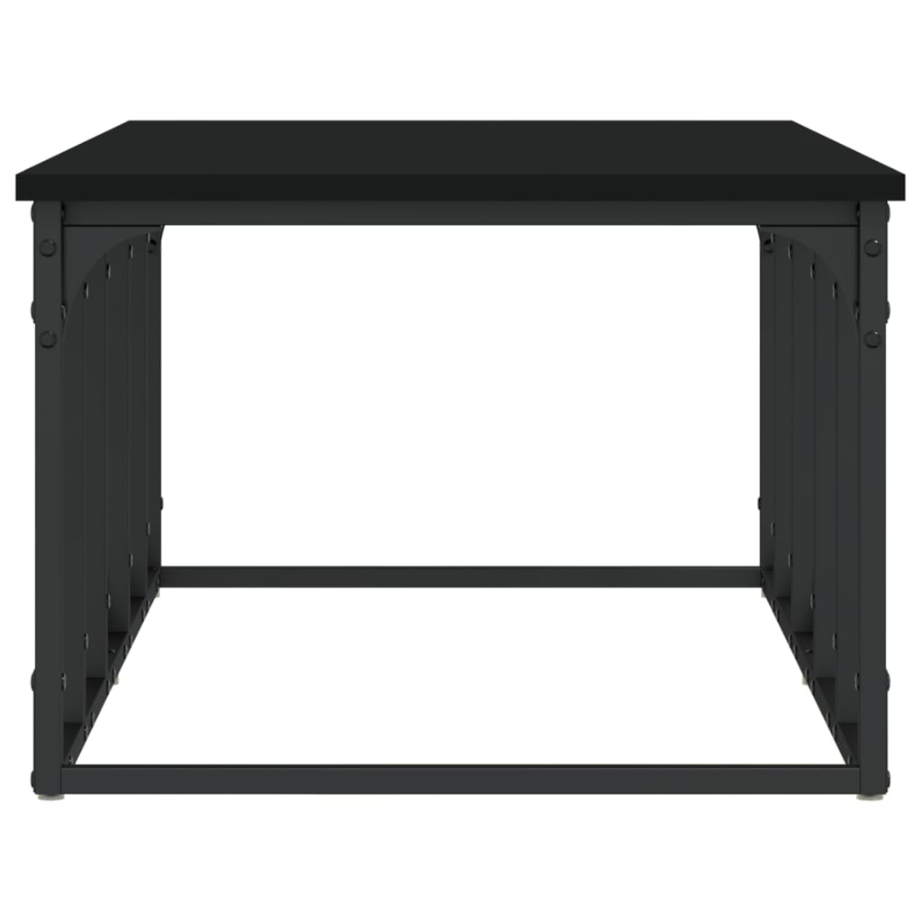 Couchtisch Schwarz 100x50x35,5 cm Holzwerkstoff - Pazzar.ch