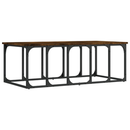 Couchtisch Räuchereiche 100x50x35,5 cm Holzwerkstoff - Pazzar.ch