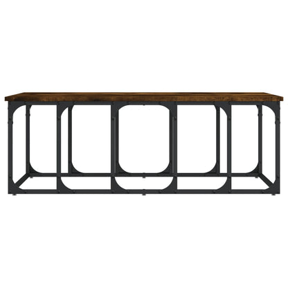 Couchtisch Räuchereiche 100x50x35,5 cm Holzwerkstoff - Pazzar.ch