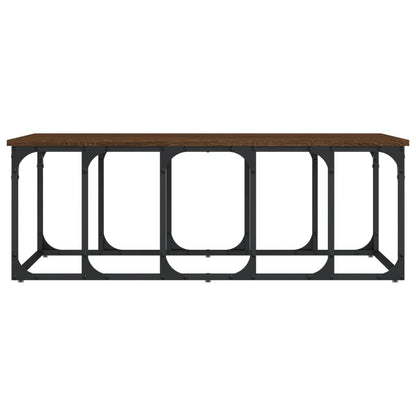 Couchtisch Braun Eichen-Optik 100x50x35,5 cm Holzwerkstoff - Pazzar.ch