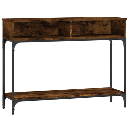 Konsolentisch Räuchereiche 100x30,5x75 cm Holzwerkstoff - Pazzar.ch