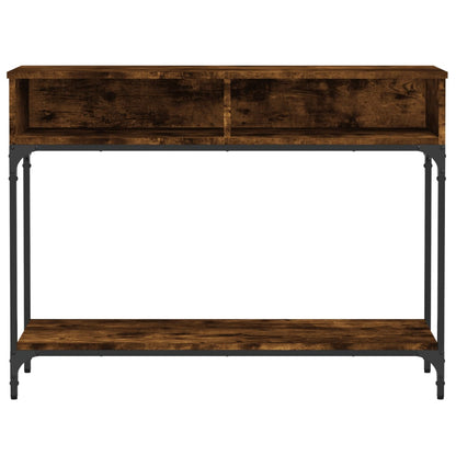 Konsolentisch Räuchereiche 100x30,5x75 cm Holzwerkstoff - Pazzar.ch