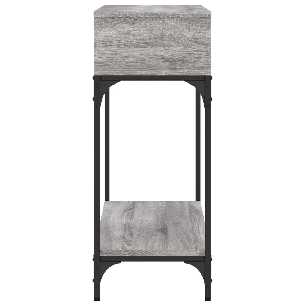 Konsolentisch Grau Sonoma 100x30,5x75 cm Holzwerkstoff - Pazzar.ch