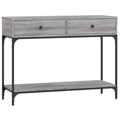 Konsolentisch Grau Sonoma 100x34,5x75 cm Holzwerkstoff - Pazzar.ch