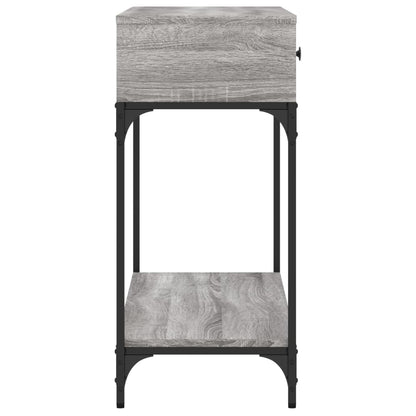 Konsolentisch Grau Sonoma 100x34,5x75 cm Holzwerkstoff - Pazzar.ch