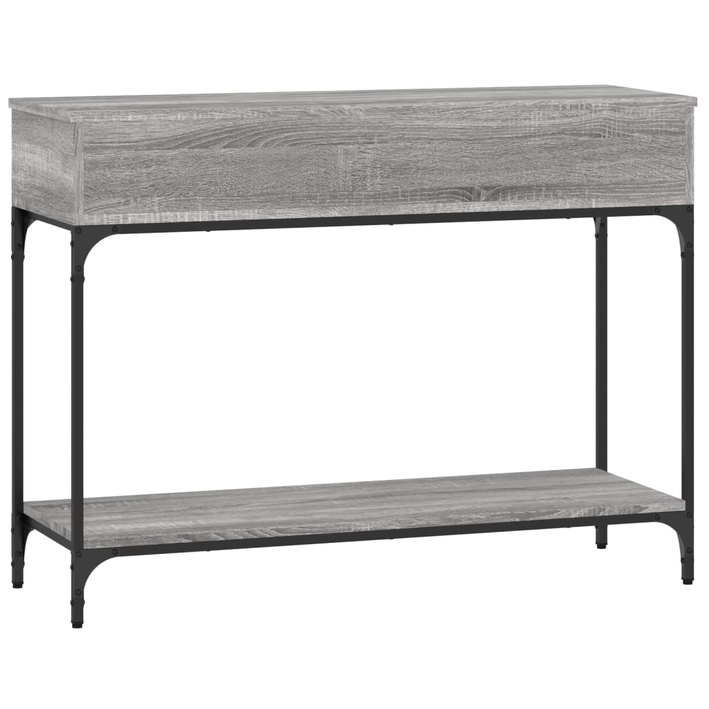 Konsolentisch Grau Sonoma 100x34,5x75 cm Holzwerkstoff - Pazzar.ch