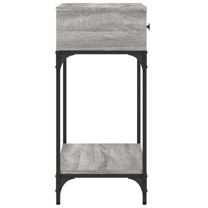 Konsolentisch Grau Sonoma 75x34,5x75 cm Holzwerkstoff - Pazzar.ch