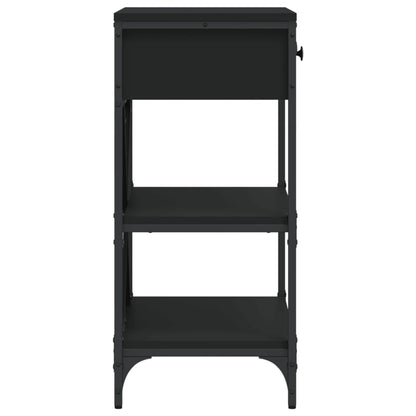 Konsolentisch Schwarz 75x34,5x75 cm Holzwerkstoff - Pazzar.ch