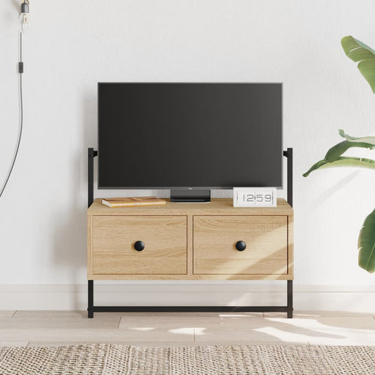 TV-Wandschrank Sonoma-Eiche 60,5x30x51 cm Holzwerkstoff - Pazzar.ch