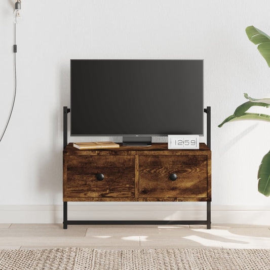 TV-Wandschrank Räuchereiche 60,5x30x51 cm Holzwerkstoff - Pazzar.ch