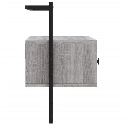 TV-Wandschrank Grau Sonoma 60,5x30x51 cm Holzwerkstoff - Pazzar.ch