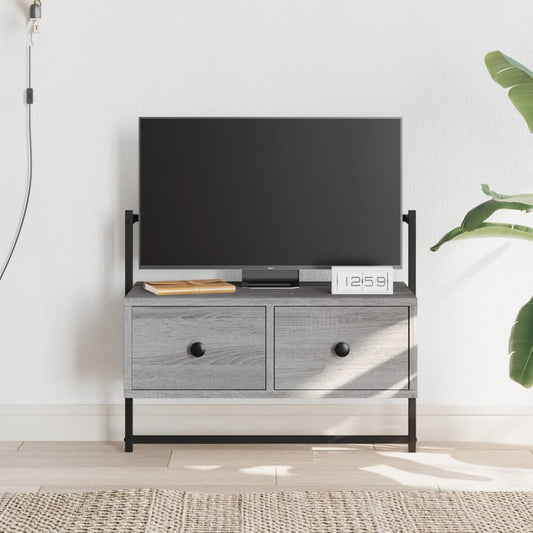 TV-Wandschrank Grau Sonoma 60,5x30x51 cm Holzwerkstoff - Pazzar.ch