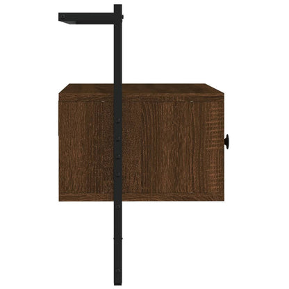 TV-Wandschrank Braun Eiche 60,5x30x51 cm Holzwerkstoff - Pazzar.ch