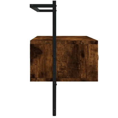 TV-Wandschrank Räuchereiche 100,5x30x51 cm Holzwerkstoff - Pazzar.ch