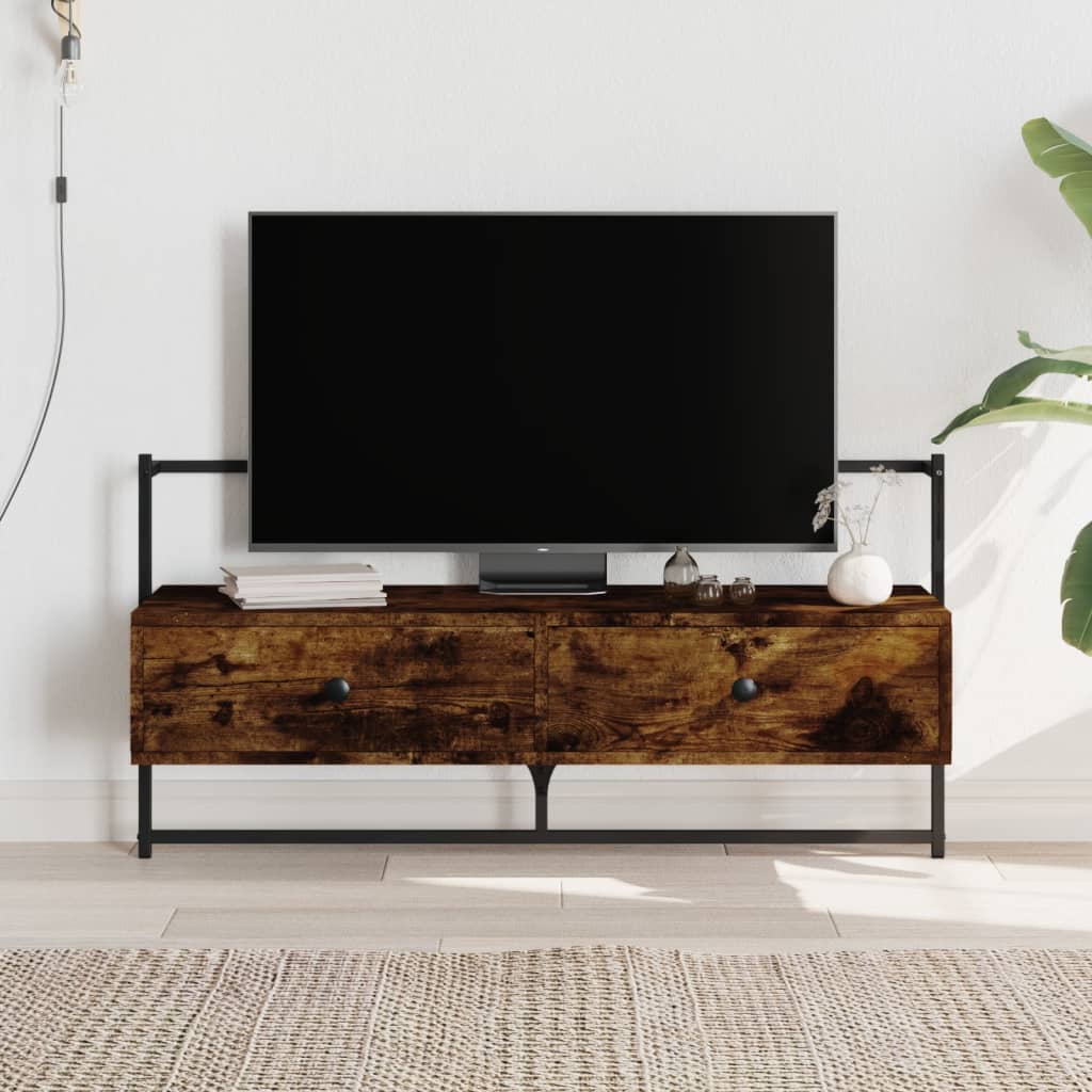 TV-Wandschrank Räuchereiche 100,5x30x51 cm Holzwerkstoff - Pazzar.ch