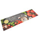 Küchenteppich Waschbar Gemüse 45x150 cm Samt
