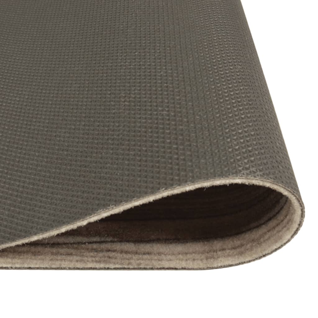 Küchenteppich Waschbar Cooking Grau 45x150 cm Samt - Pazzar.ch
