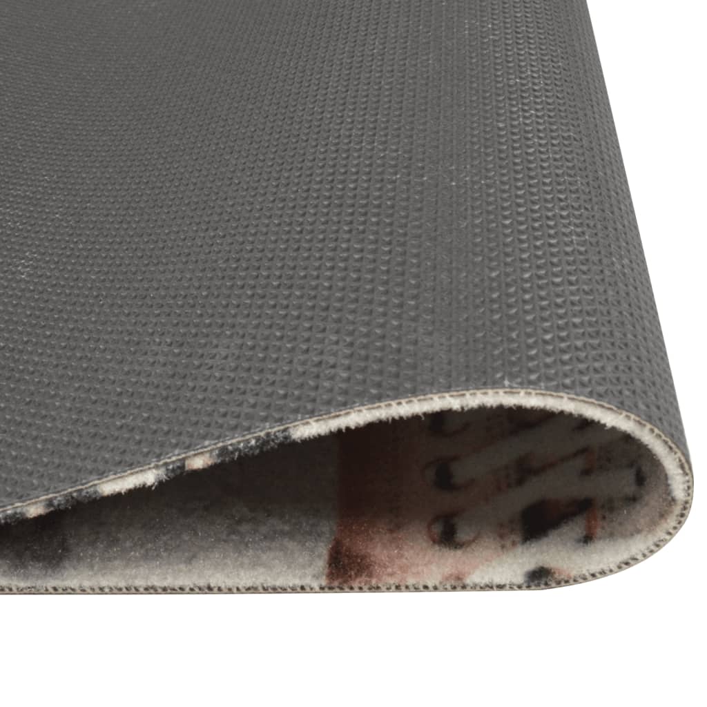 Küchenteppich Waschbar Shoezone 60x180 cm Samt - Pazzar.ch