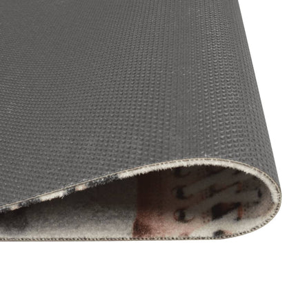 Küchenteppich Waschbar Shoezone 60x180 cm Samt - Pazzar.ch
