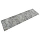 Küchenteppich Waschbar Beton 45x150 cm Samt