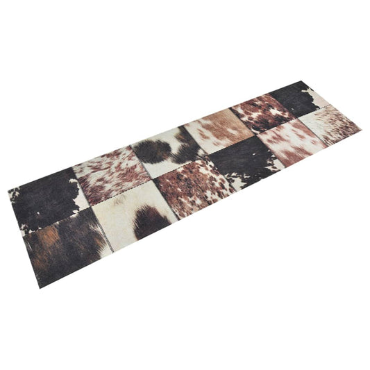 Küchenteppich Waschbar Tierfell 45x150 cm Samt - Pazzar.ch
