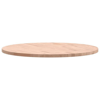 Tischplatte Ø80x2,5 cm Rund Massivholz Buche - Pazzar.ch