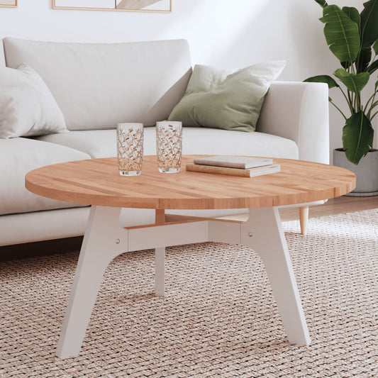 Tischplatte Ø90x2,5 cm Rund Massivholz Buche - Pazzar.ch