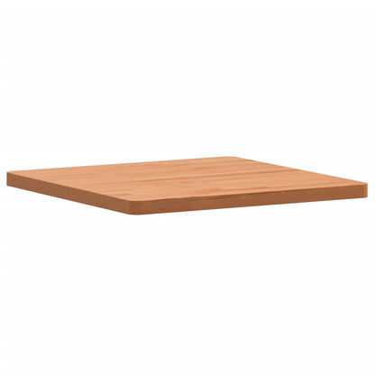 Tischplatte 50x50x2,5 cm Quadratisch Massivholz Buche - Pazzar.ch