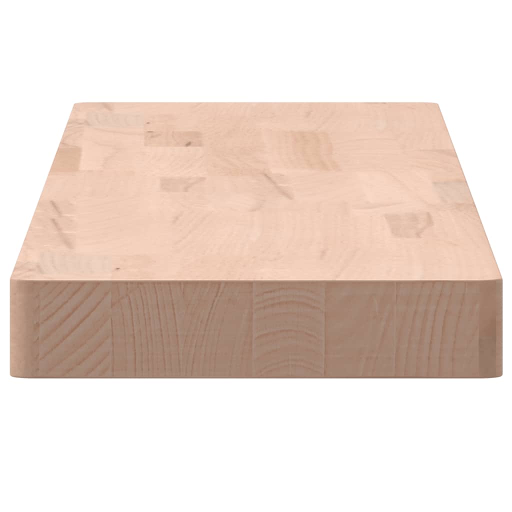 Wandregal 100x20x4 cm Massivholz Buche - Pazzar.ch