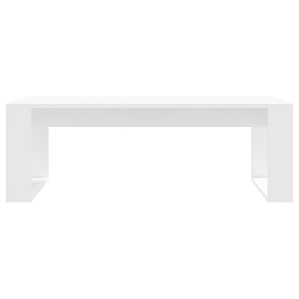 Couchtisch Weiß 102x50x35 cm Holzwerkstoff - Pazzar.ch