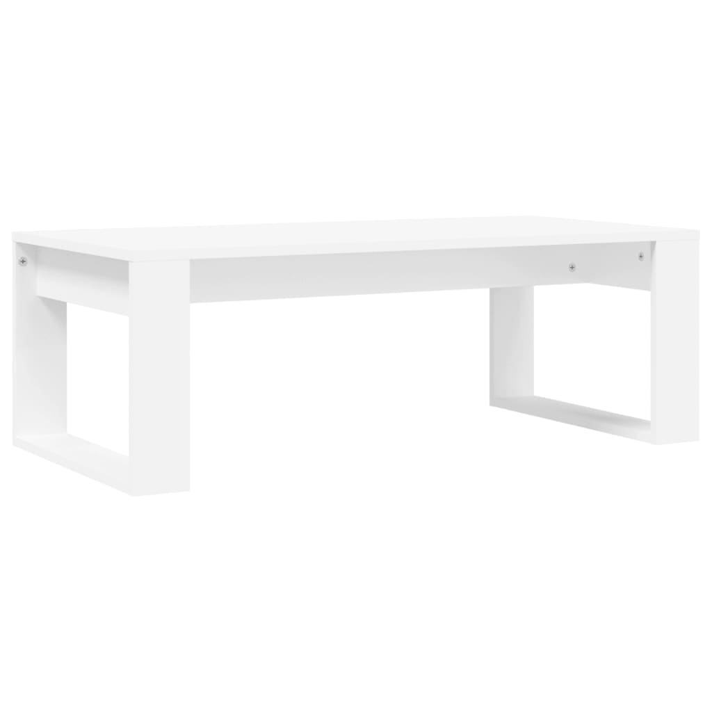 Couchtisch Weiß 102x50x35 cm Holzwerkstoff - Pazzar.ch