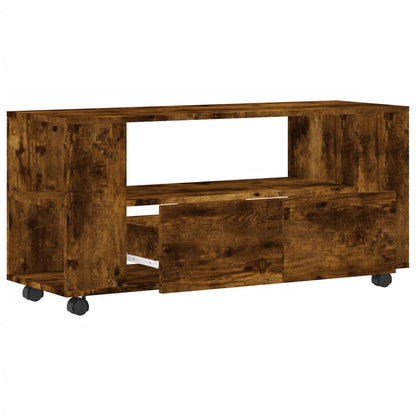TV-Schrank Räuchereiche 102x34,5x43 cm Holzwerkstoff - Pazzar.ch