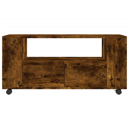 TV-Schrank Räuchereiche 102x34,5x43 cm Holzwerkstoff - Pazzar.ch