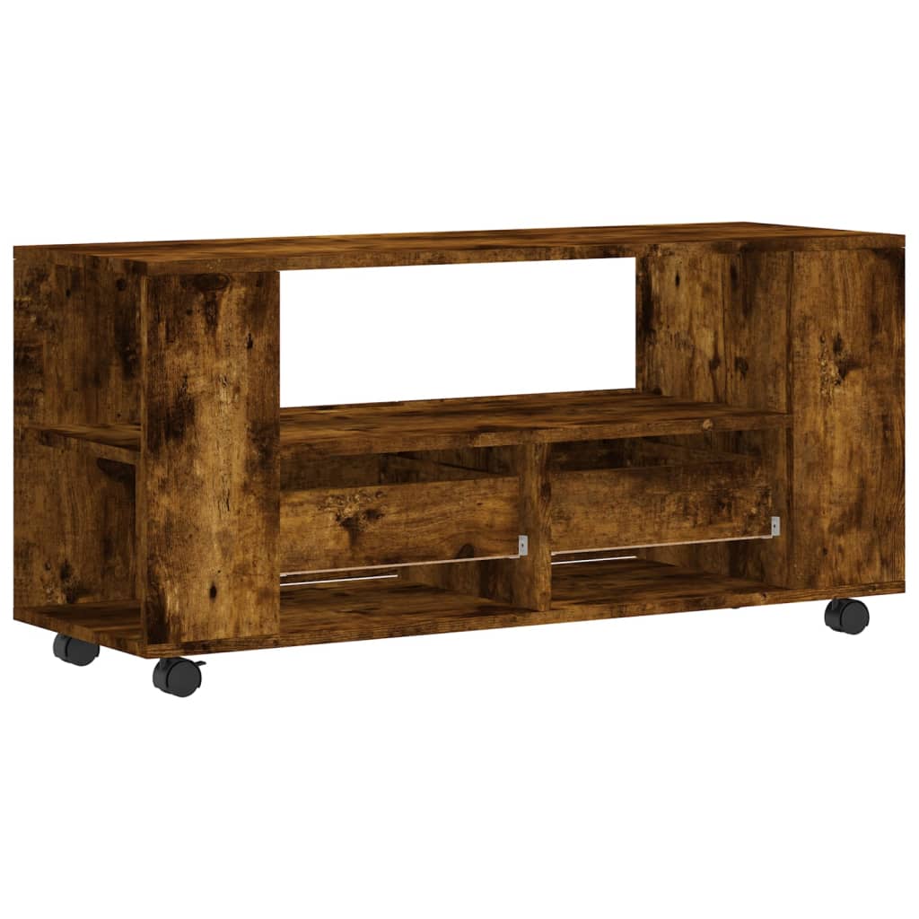 TV-Schrank Räuchereiche 102x34,5x43 cm Holzwerkstoff - Pazzar.ch