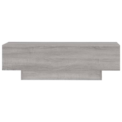 Couchtisch Grau Sonoma 100x49,5x31 cm Holzwerkstoff - Pazzar.ch