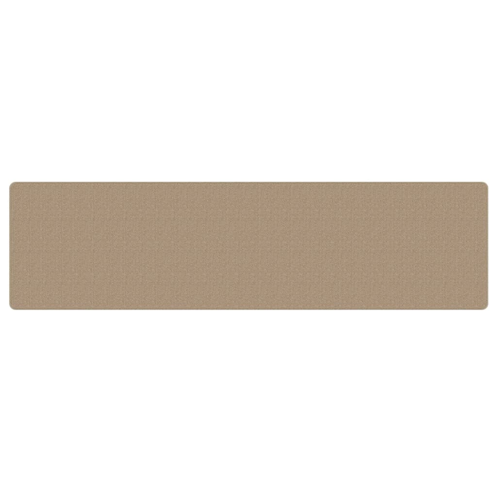 Teppichläufer Sisal-Optik Sandfarben 80x300 cm - Pazzar.ch