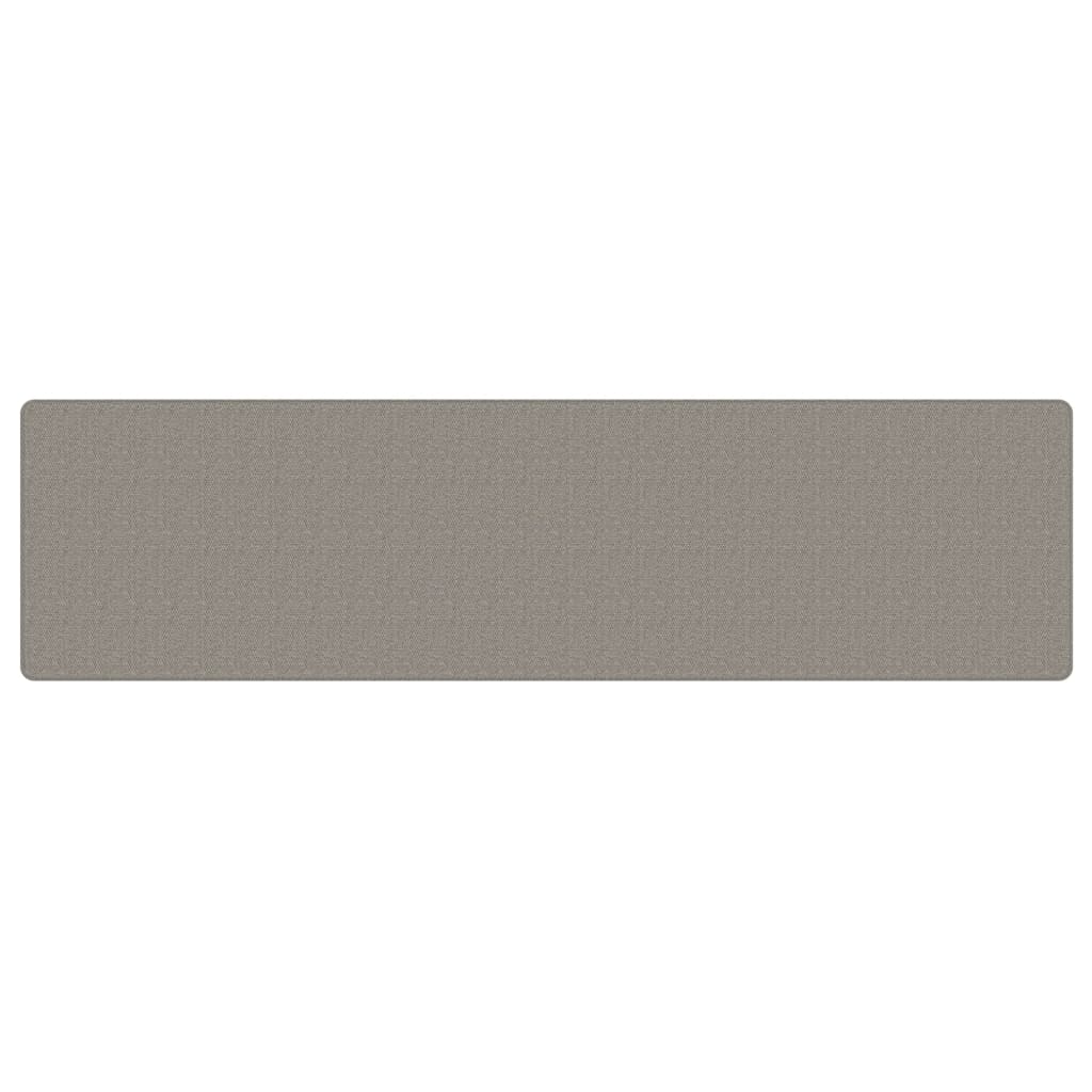 Teppichläufer Sisal-Optik Silbern 80x300 cm - Pazzar.ch