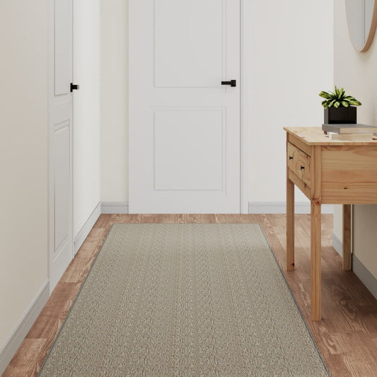 Teppichläufer Sisal-Optik Silbern 80x300 cm - Pazzar.ch