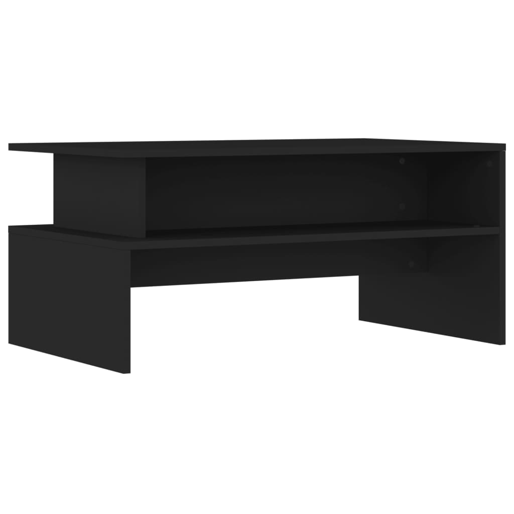 Couchtisch Schwarz 90x55x42,5 cm Holzwerkstoff - Pazzar.ch